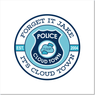 Cloud Town Police - An Inside Out Art Design Posters and Art